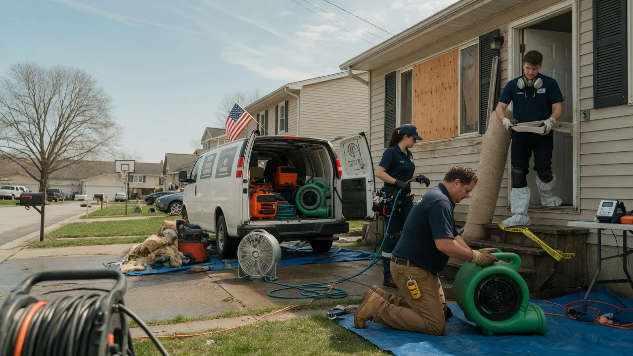Water Damage Restoration in Bryant, WI near me